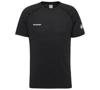 Mammut - T-shirt da escursionismo leggero e con asciugatura rapida - Ducan FL T Shirt Men Black per Uomo in Poliestere Riciclato - Taglia L - Nero