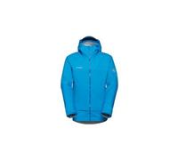 Mammut ducan guide hs giacca impermeabile con cappuccio uomo blu