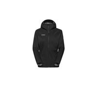 Mammut ducan light hs giacca impermeabile con cappuccio nero donna