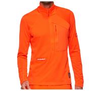 Mammut - Eiger Nordwand Advanced First Layer Half Zip Pull - Giacca in pile S rosso/arancione