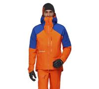 Mammut Eiger Nordwand Advanced HS Hooded J M - giacca hardshell - uomo L Orange/Blue man Dwr,Fair Wear Foundation,Bluesign,Pfc-Free,Gore-Tex Epe