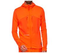 Mammut - Eiger Nordwand Advanced Midlayer Hooded Jacket - Giacca in pile M rosso/arancione