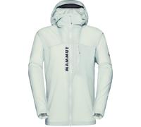 Mammut - Giacca antivento da escursionismo - Aenergy WB Hooded Jacket Men Silver Sage per Uomo in Softshell - Taglia L - Grigio