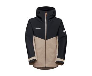Mammut Giacca con cappuccio da uomo Crater IV HS, nero savana, XL