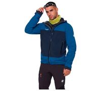 Mammut - Crag Hardshell Hooded Jacket - Giacca antipioggia XL blu