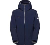 Mammut - Giacca da alpinismo impermeabile - Crag HS Hooded Jacket Men Marine per Uomo - Taglia M - Blu navy