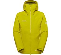 Mammut - Giacca da alpinismo impermeabile in GORE-TEX ePE - Crater IV HS Hooded Jacket Men Acacia per Uomo - Taglia L - Giallo