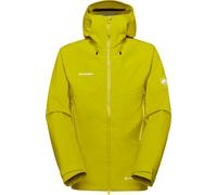 Mammut - Giacca da alpinismo impermeabile in GORE-TEX ePE - Crater IV HS Hooded Jacket Men Acacia per Uomo - Taglia M - Giallo