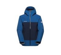 MAMMUT Giacca da trekking da uomo Crag 2,5L con cappuccio blu | M