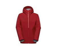 Mammut - Giacca da trekking impermeabile in GORE-TEX ePE - Crater Light HS Hooded Jacket Men Dark Mammut Red per Uomo in Poliestere Riciclato - Taglia L - rosso