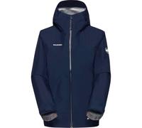 Mammut - Giacca da trekking impermeabile in GORE-TEX ePE - Crater Light HS Hooded Jacket Women Marine - Taglia M - Blu navy