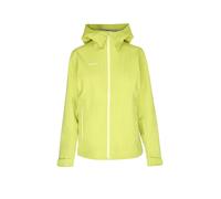 MAMMUT Giacca da turismo da donna Linard Guide 3L con cappuccio giallo | XL