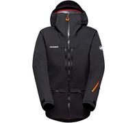 Mammut - Giacca da freeride - Haldigrat HS Hooded Jacket Men Black in Pelle - Taglia S - Nero