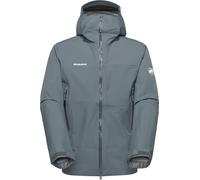Mammut - Giacca impermeabile da alpinismo - Alto Guide HS Hooded Jacket Men Strata per Uomo in Pelle - Taglia XL - Grigio