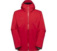 Mammut - Giacca impermeabile - Ducan HS Hooded Jacket Men Dark Mammut Red per Uomo in Pelle - Taglia M - rosso