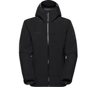 Mammut - Giacca da alpinismo impermeabile - Crag HS Hooded Jacket Men Black per Uomo - Taglia M - Nero