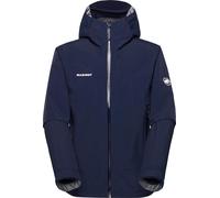 Mammut - Giacca da alpinismo impermeabile - Crag HS Hooded Jacket Men Marine per Uomo - Taglia XL - Blu navy