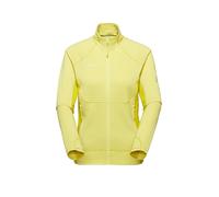 MAMMUT Giacca in pile da donna Taiss giallo | S