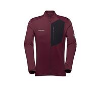 Mammut Taiss Light ML - felpa in pile - uomo XL Dark Red/Black man Fair Wear Foundation,Bluesign