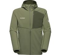 Mammut - Giacca multiuso - Madris Light ML Hooded Jacket Men Marsh in Pelle - Taglia S - Kaki