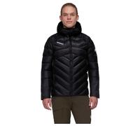 Mammut - Piumino d'oca da alpinismo Uomo - Taiss IN Hooded Jacket Men Black per Uomo in Pelle - Taglia S - Nero