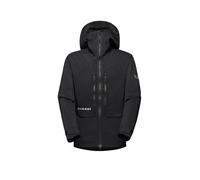 MAMMUT Giacca softshell da uomo per alpinismo Eiger Nordwand Pro con cappuccio nero | M
