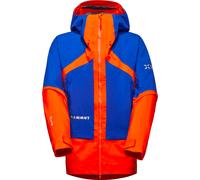 Mammut - Giacca tecnica impermeabile e ultra-resistente in GORE-TEX PRO ePE - Eiger Nordwand Pro HS Hooded Jacket Men Eiger Orange Eiger Blue per Uomo - Taglia L