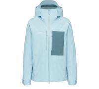 Mammut - Giacca termica da sci isolante e impermeabile - Stoney HS Thermo Hooded Jacket Men Nebla Strata per Uomo - Taglia L - Grigio
