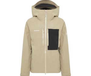 Mammut - Giacca termica da sci isolante e impermeabile - Stoney HS Thermo Hooded Jacket Men Sablun Black - Taglia S - Beige