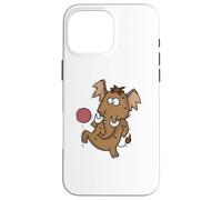 Mammut giocando a calcio Custodia per iPhone 16 Pro Max