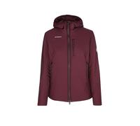 MAMMUT Isogiacca da donna Rime con cappuccio rosso scuro | M