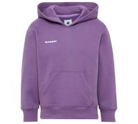 Mammut - Kid's Mammut Base ML Hoody - Felpa con cappuccio 128 lilla