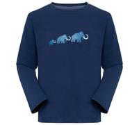Mammut - Kid's Mammut Core Longsleeve Logo - Maglia a manica lunga 104 blu