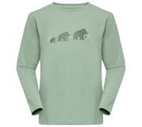Mammut - Kid's Mammut Core Longsleeve Logo - Maglia a manica lunga 128 verde
