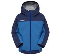Mammut - Kid's Taiss Hardshell Hooded Jacket - Giacca antipioggia 128 blu