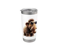 Mammut Lanoso Animale con proboscide Mammut Bicchiere termico in acciaio inox doppia parete