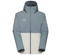 Mammut - Linard Light Hardshell Hooded Jacket - Giacca antipioggia S grigio