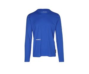 MAMMUT Maglietta da uomo da turismo Eiger Nordwand FL blu | M
