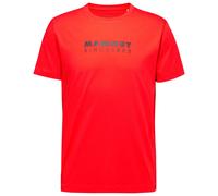 T-shirt Mammut Core Logo manica corta rosso nero - XL
