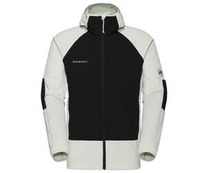 Mammut - Massone Midlayer Hooded Jacket - Giacca in pile M nero/grigio