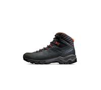 Mammut - Scarpe da trekking - Mercury IV Mid Gtx Men Black Hot Red per Uomo in Pelle - Taglia 9 UK - Nero Nero 9 UK