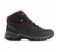 Mammut - Scarpe da trekking Uomo - Mercury IV Mid Gtx Men Black Hot Red per Uomo, in Pelle - Nero Nero 10,5 UK