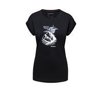 Mammut Mountain Broad Peak, T-Shirt Donna, Nero, M