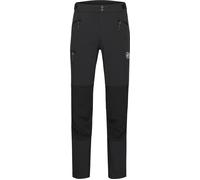Mammut - Pantalone da montagna traspirante in softshell - Courmayeur SO Pants Men Black per Uomo in Softshell - Taglia M - Nero