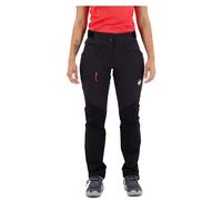 Mammut Courmayeur SO Pants Women | Pantaloni Softshell Slim Elasticizzati da Donna per Escursioni | Nero, Taglia 42