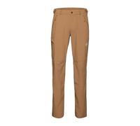Mammut - Pantaloni di escursionismo traspiranti - Runbold IV Pants Men Claystone per Uomo in Softshell - Taglia 48 EU - Beige