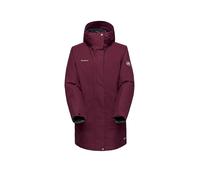 MAMMUT Parka invernale da donna Treeline HS Thermo con cappuccio rosso scuro | L