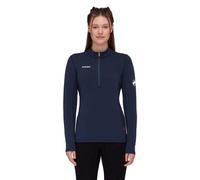 Mammut Aenergy ML - Maglia con Mezza Zip, da Donna, Colore: Nero-Marino, XL