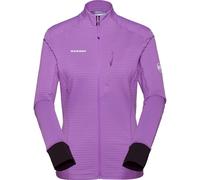 Mammut - Pile da donna per escursionismo leggero - Taiss Light ML Jacket Women Lavandin Black per Donne - Taglia M - Viola