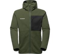 Mammut - Pile da escursionismo da uomo - Tamaro ML Hooded Jacket Men Dark Marsh Black per Uomo in Poliestere Riciclato - Taglia M - Verde